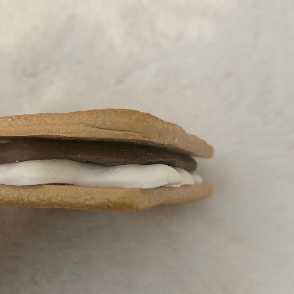 Faux S’mores Ornaments